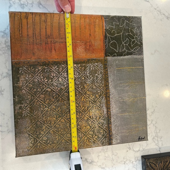 Pier 1 Multicolor Abstract Canvas Art - Picture 3 of 4